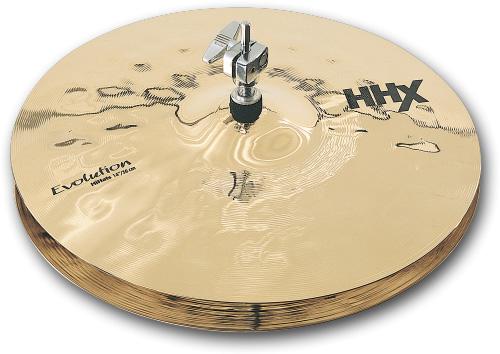 Sabian 14" HHX Evolution Hats Brilliant: 1