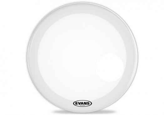 Evans BD22RGCW 22" EQ3 RESONANT COATED WHITE: 1