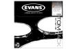 Evans ETPG2CLR-R G2 CLEAR ROCK: 2