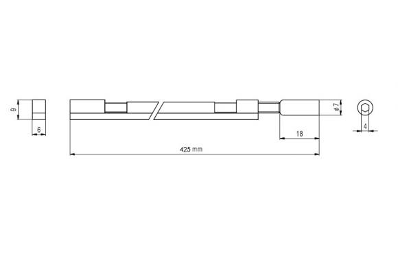 Paxphil RD003-620 TRUSSROD BASS: 2