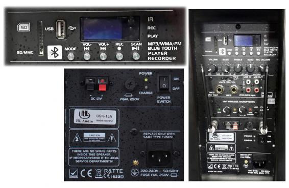 HL Audio USK15A BT/USB: 2