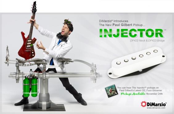 Dimarzio DP422W THE INJECTOR NECK (WHITE): 2