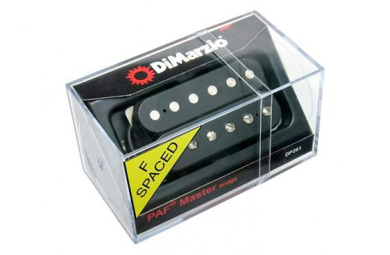 Dimarzio DP261FBK PAF MASTER BRIDGE F-Spaced (Black): 1