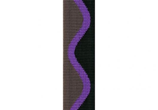 Rico SJA01 Rico Fabric Sax Strap (Jazz Wave) with Metal Hook: 2