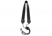 Rico SJA11 Rico Fabric Sax Strap (Black) with Metal Hook