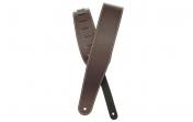 Planet Waves PW25LS01DX Classic Leather Guitar Strap with Contrast Stitch, Brown