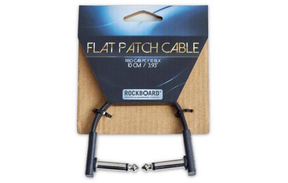 Rockboard RBOCABPC F10 BLK FLAT PATCH CABLE: 2
