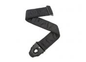 Planet Waves PW50PLB01 Planet Lock Guitar Strap, Black Satin