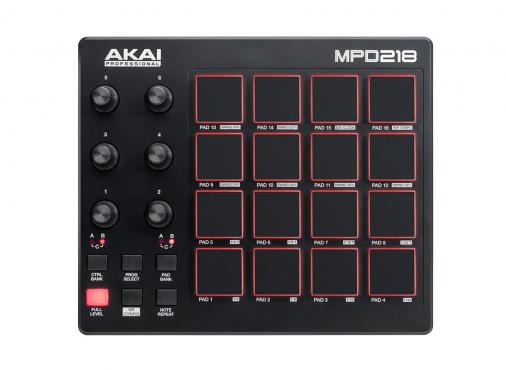 Akai MPD218 MIDI: 1