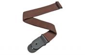 Planet Waves PWS109 Polypropylene Guitar Strap, Brown